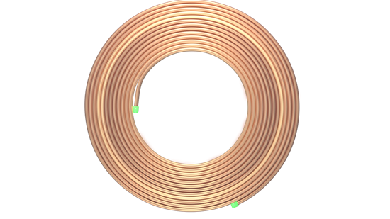 Труба медная 06,35x0,76x50000мм (1/4"х0,030") Refpipe Strong SPL-06076-50RS SPL-06076-50RS